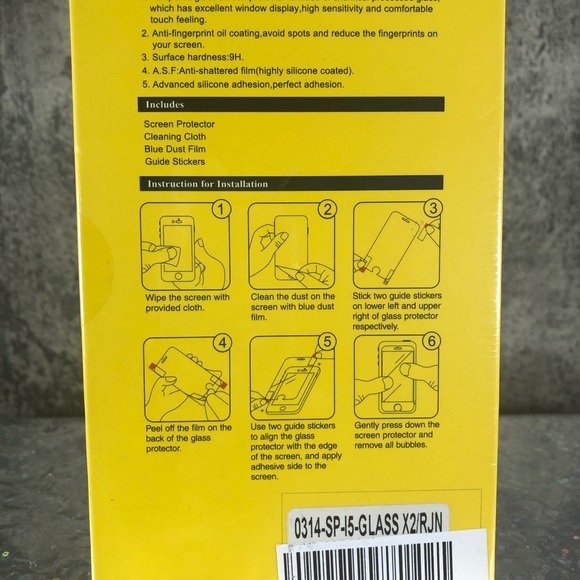 JETech Tempered Glass Screen Protector for Smartphones NEW ✨ - Picture 7 of 13